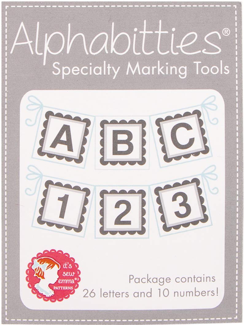 It's Sew Emma Grey Alphabitties Specialty Marking Tool, Varies - Image 1